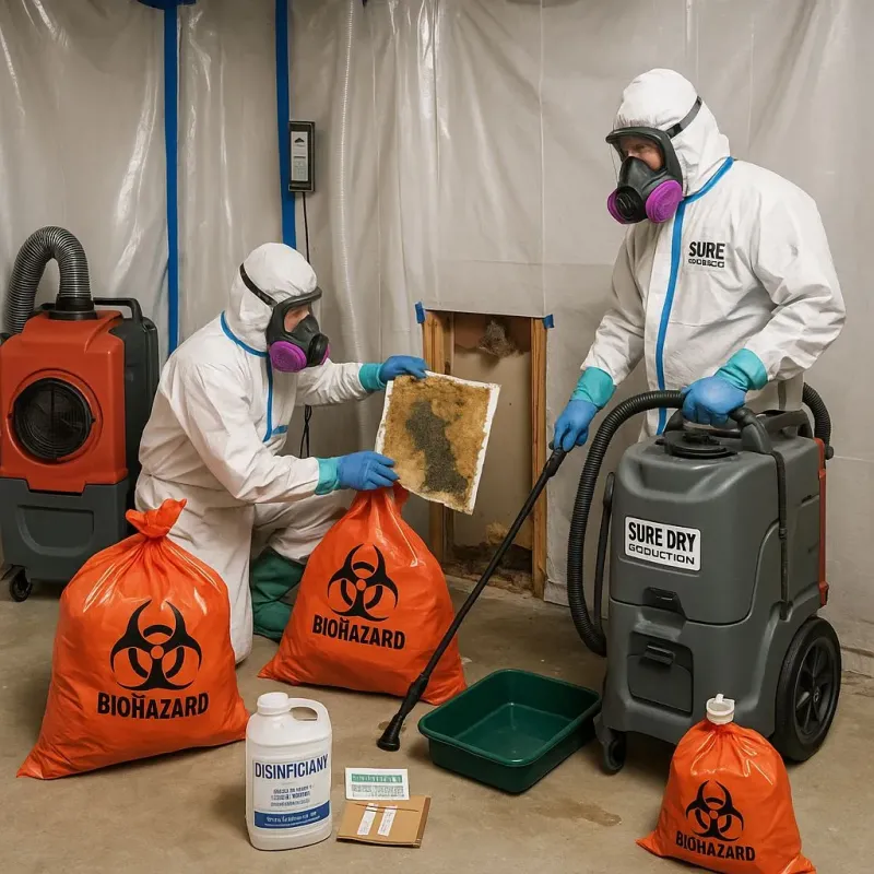 Contaminated Water Handling Protocols process in North Hills, CA